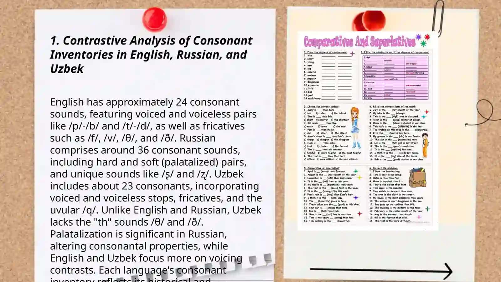 Comparative typology of phonological systems and suprasegmental means 3