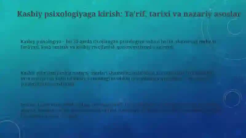Kasbiy psixologiya 3