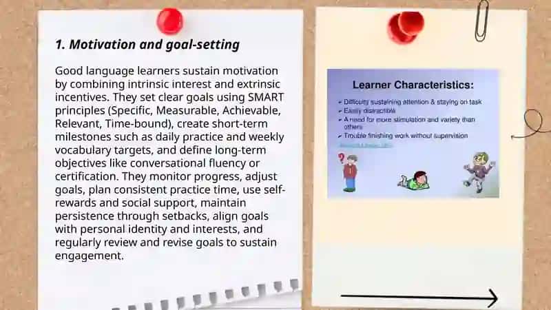 Characteristics of good language learners 3