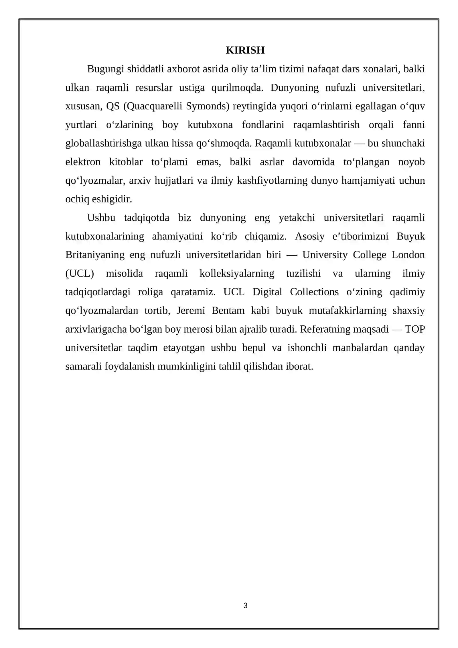 QS TOP universitetlari raqamli kutubxonalari 3
