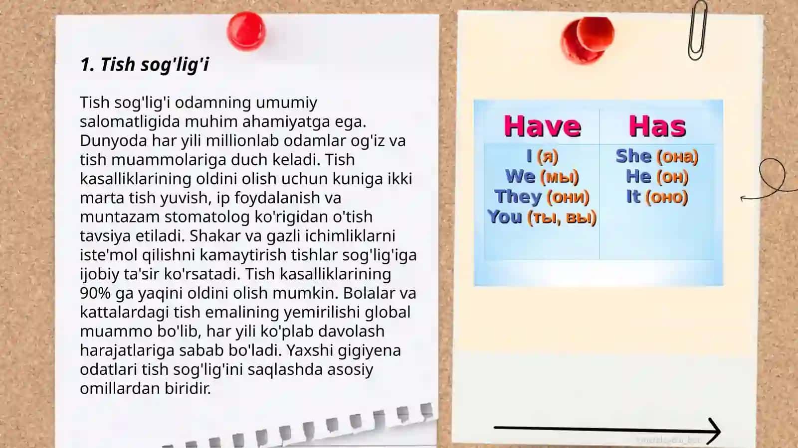 Tish sog'lig'i 3