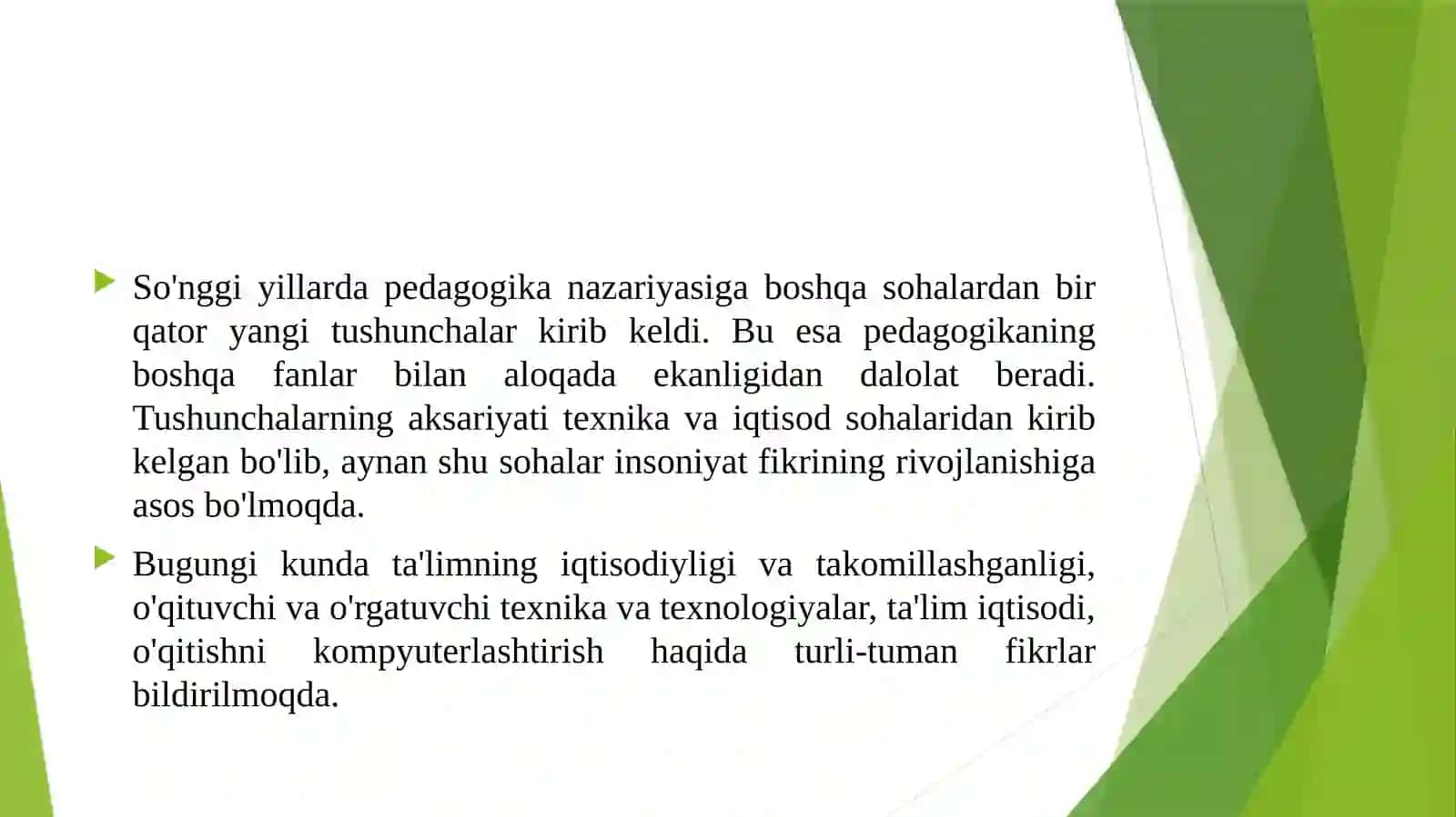 Ta’lim sohasidagi innovatsion jarayonlar 3
