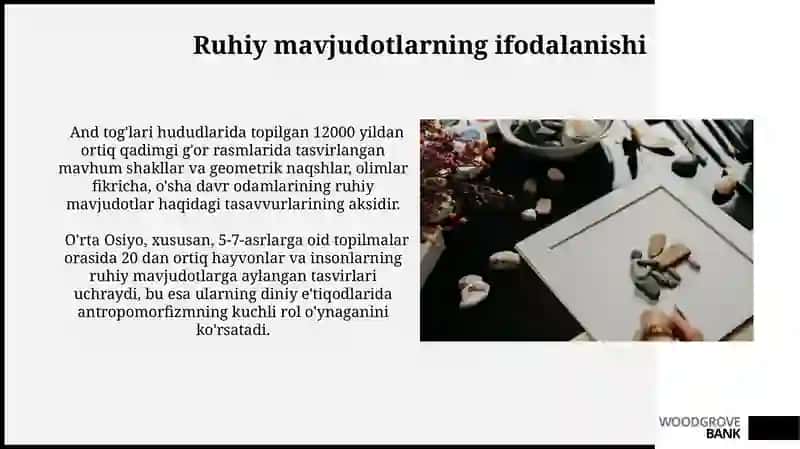 Ibtidoiy e'tiqodlar va tasviriy sanʼati 3