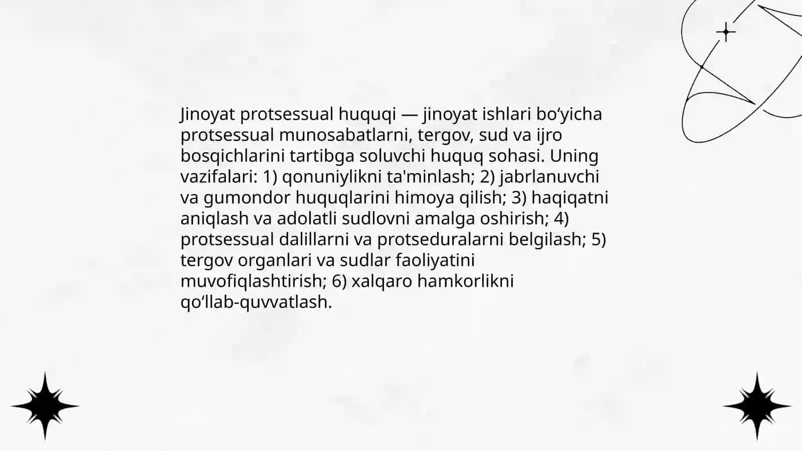 Jinoyat protsessual huquqi 3