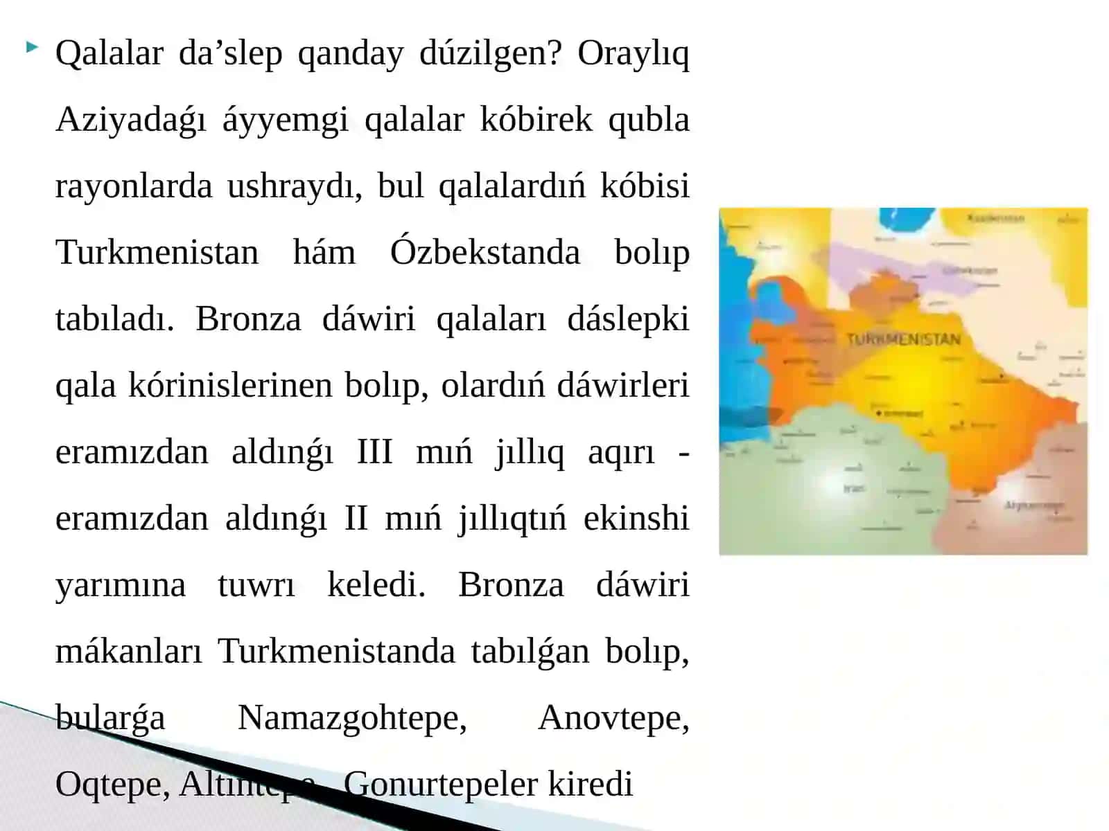 Qubla Turkmenstan qalalari 3