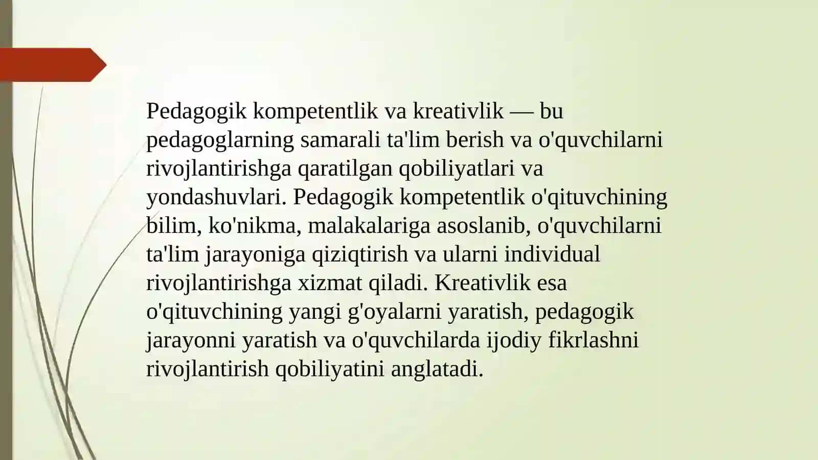 Pedagogik kompetentlik va kreativlik 3