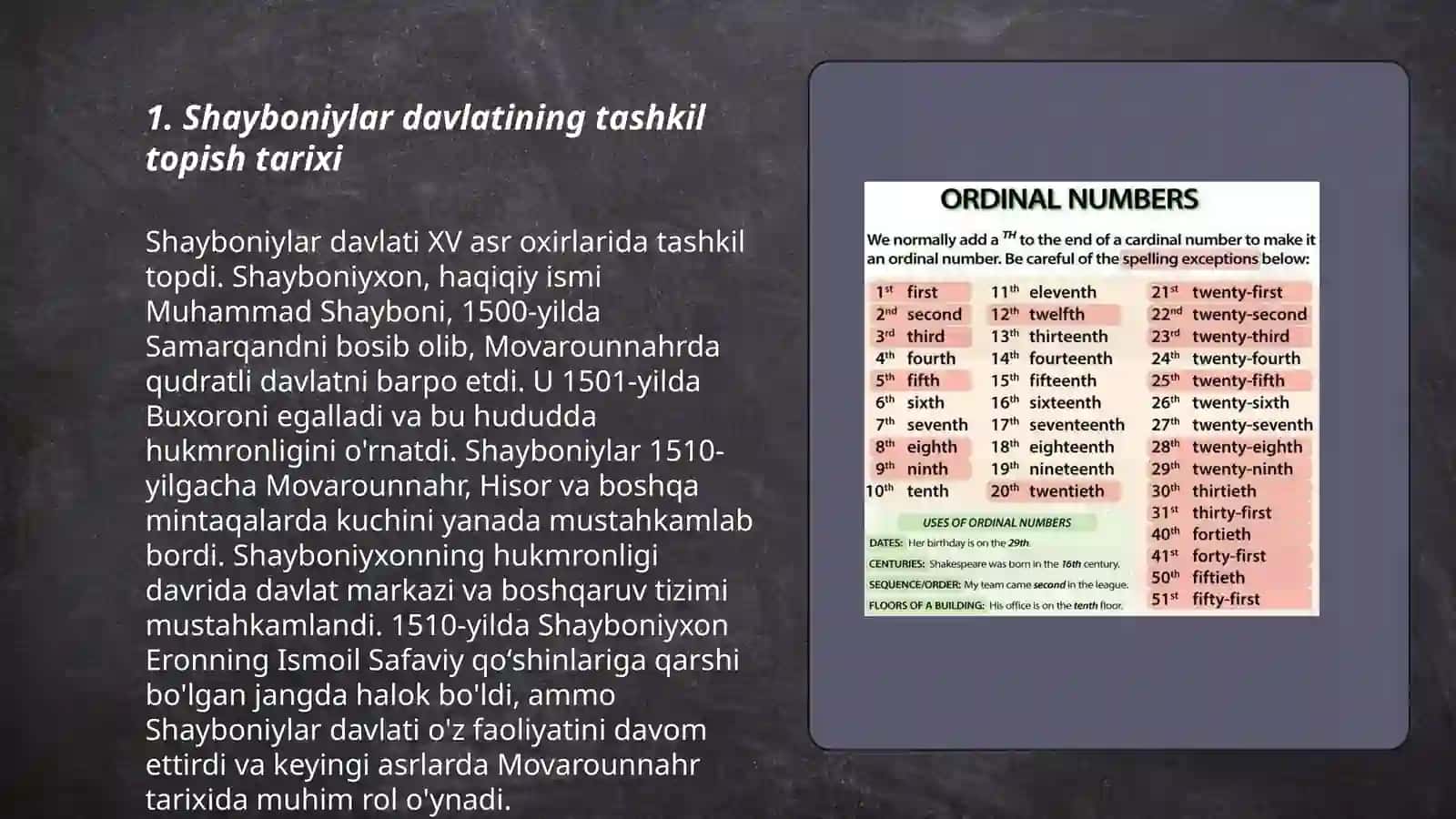Shayboniylar Davlati Tashkil Topishi Tarixi 3
