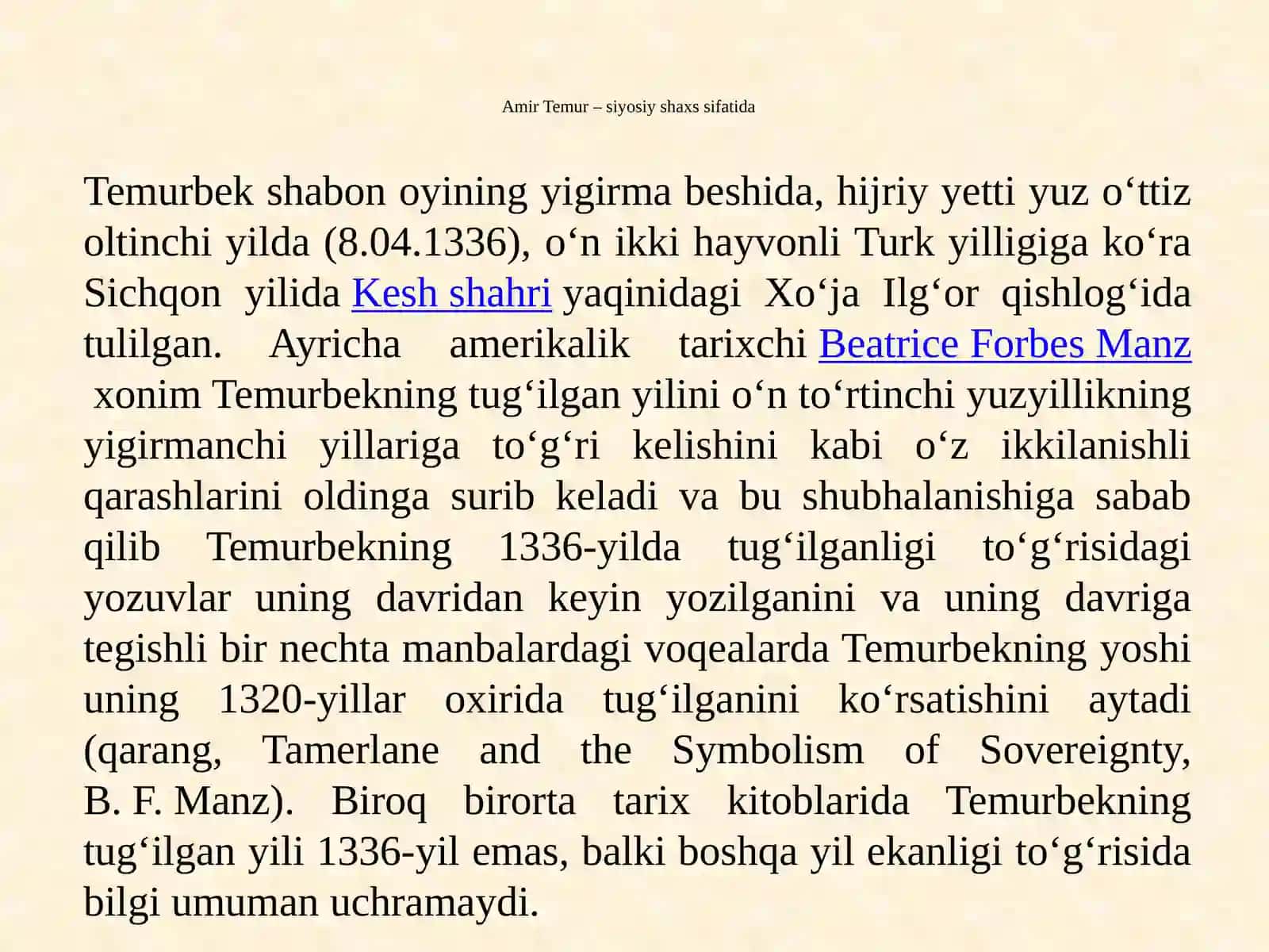 Amir Temur: Sohibqiron va homiy 3