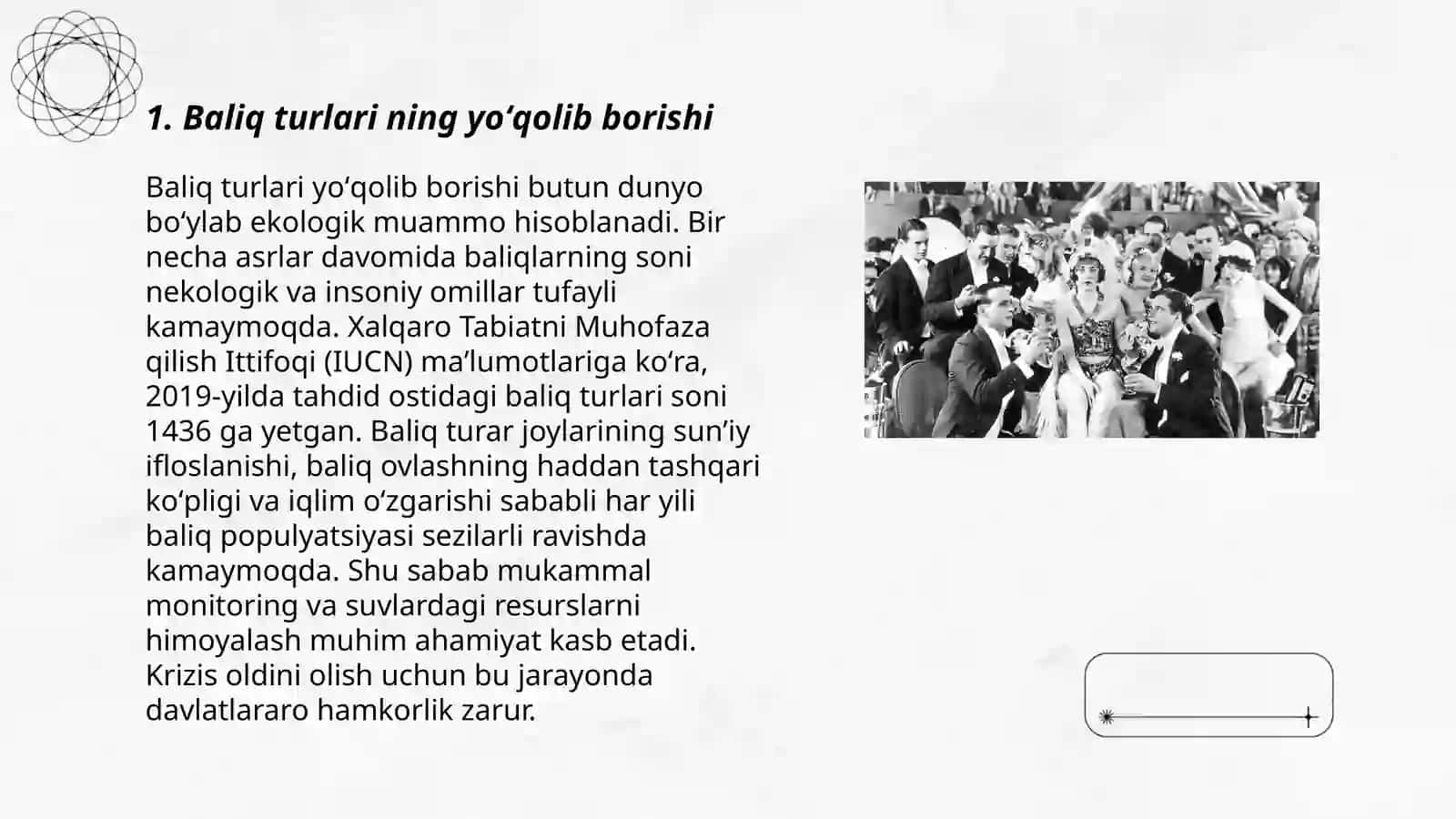 Baliq turlari ning yoʻqolib borishi 3
