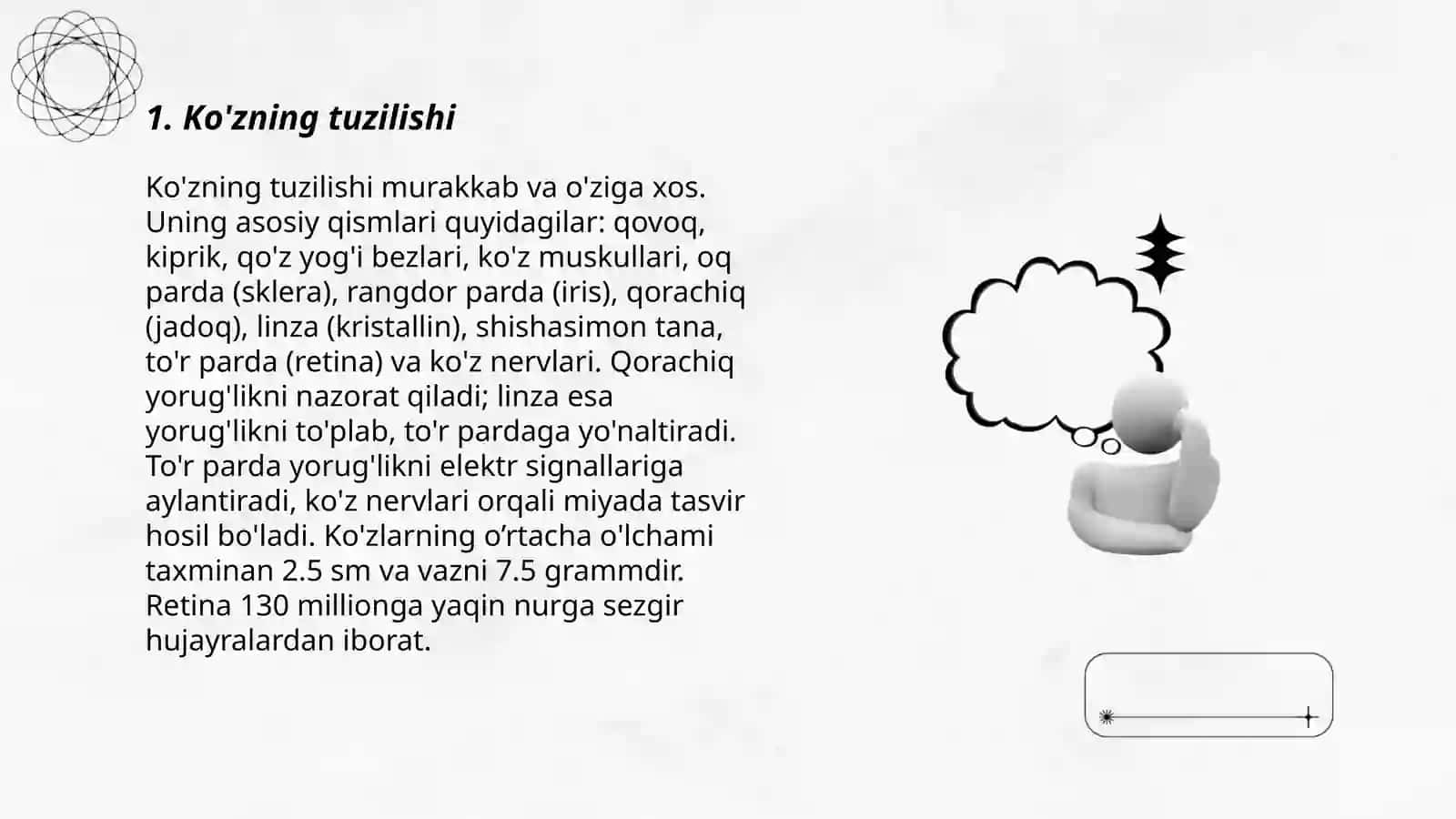 Hid bilish a'zolari 3