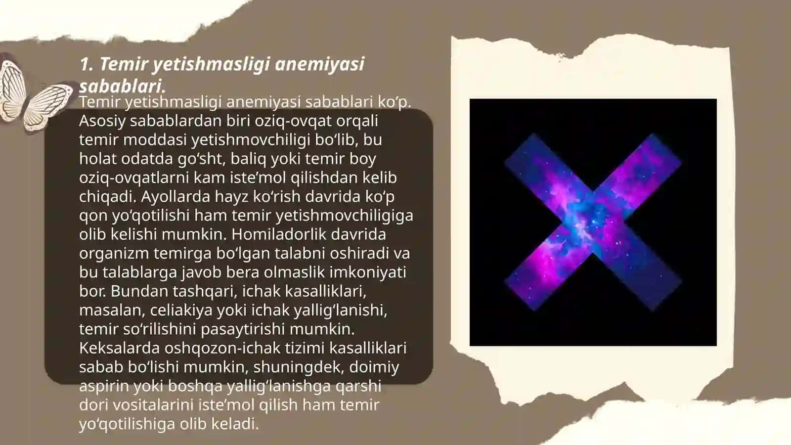 O'zbekiston sharoitida temir yetishmasligi anemiyasi, uning profilaktikasi 3