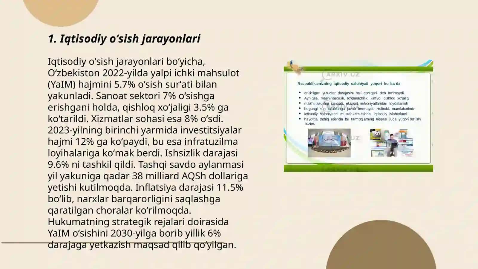 Iqtisodiy oʻsish 3