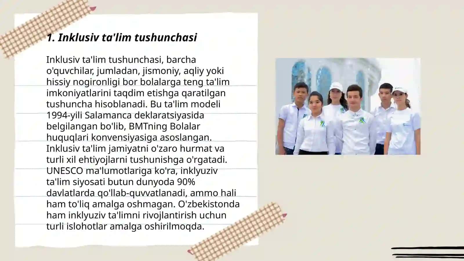 Inklusiv ta'lim muommolari 3
