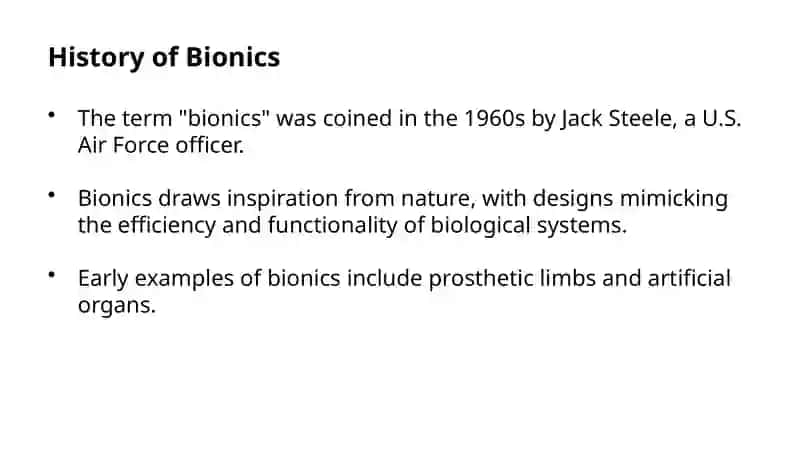 The Basis Of Bionics And It's Place In Humen Life 3