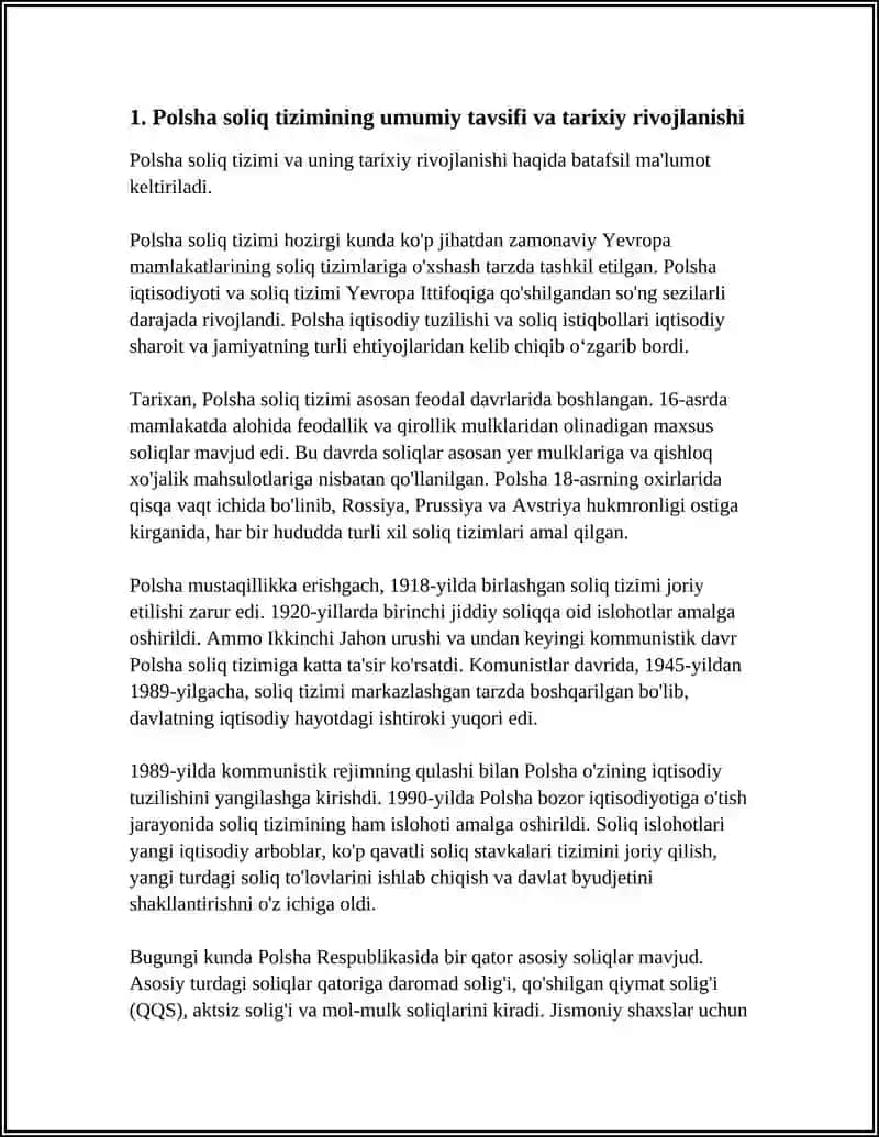 POLSHA RESPUBLIKASI SOLIQ TIZIMI 3