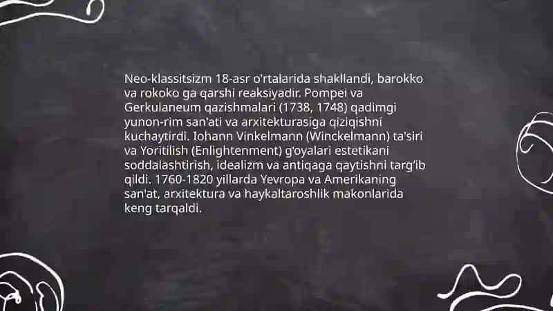 Neo klassik tizm 3