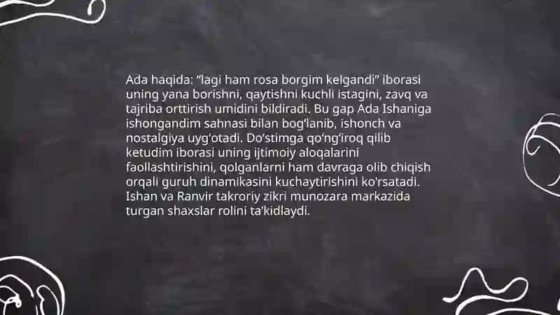 Ada lagi ham rosa borgim kelgandi 3