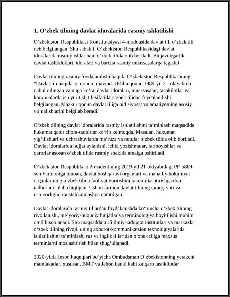 O‘ZBEK TILINI SOHADA QO‘LLANISHI 3