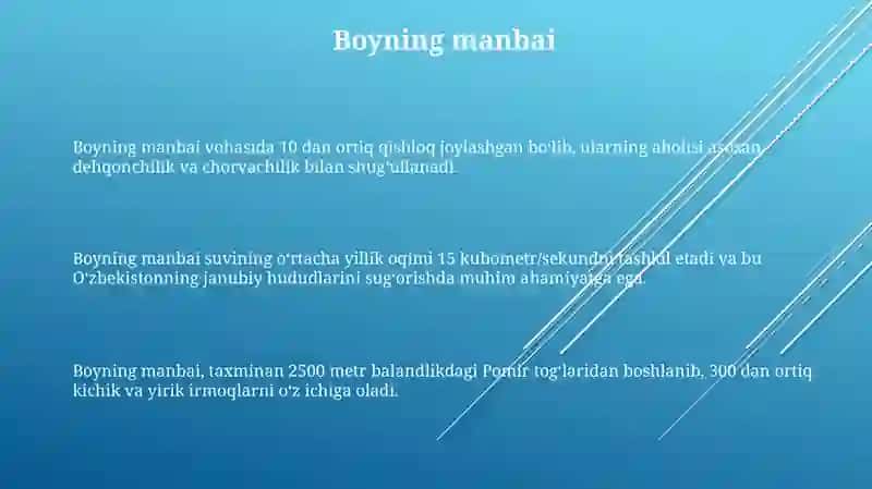 Daryolarni tentirab oqishi 3