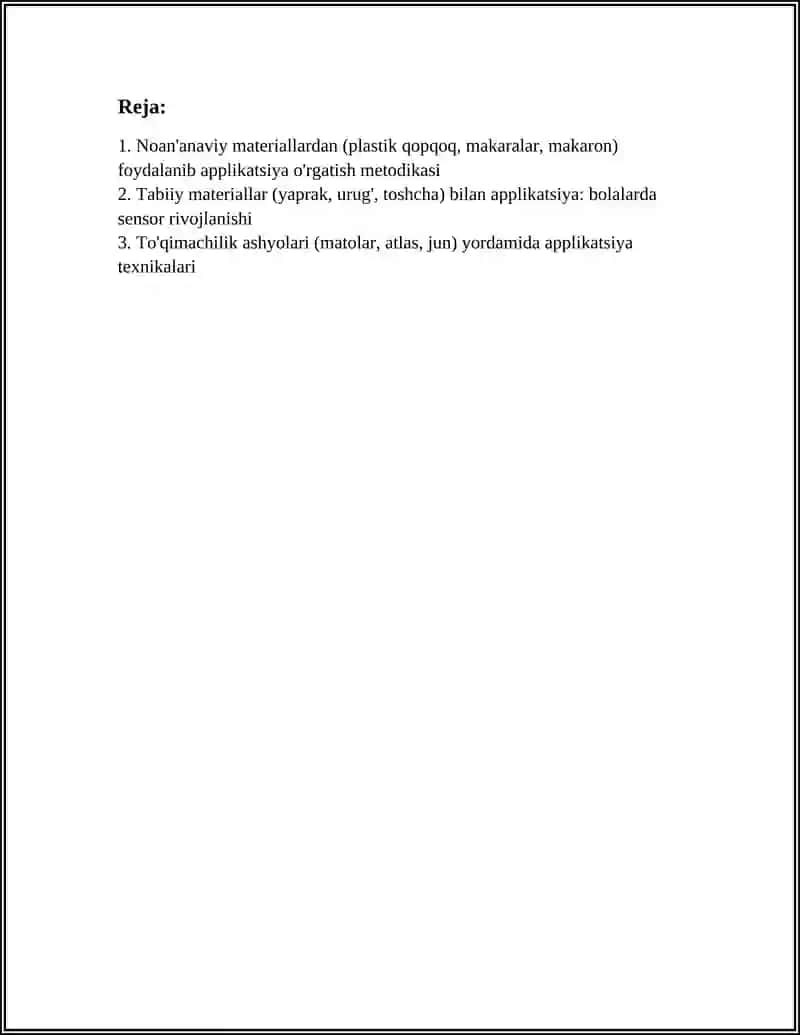 Applikatsiya ishlari 3
