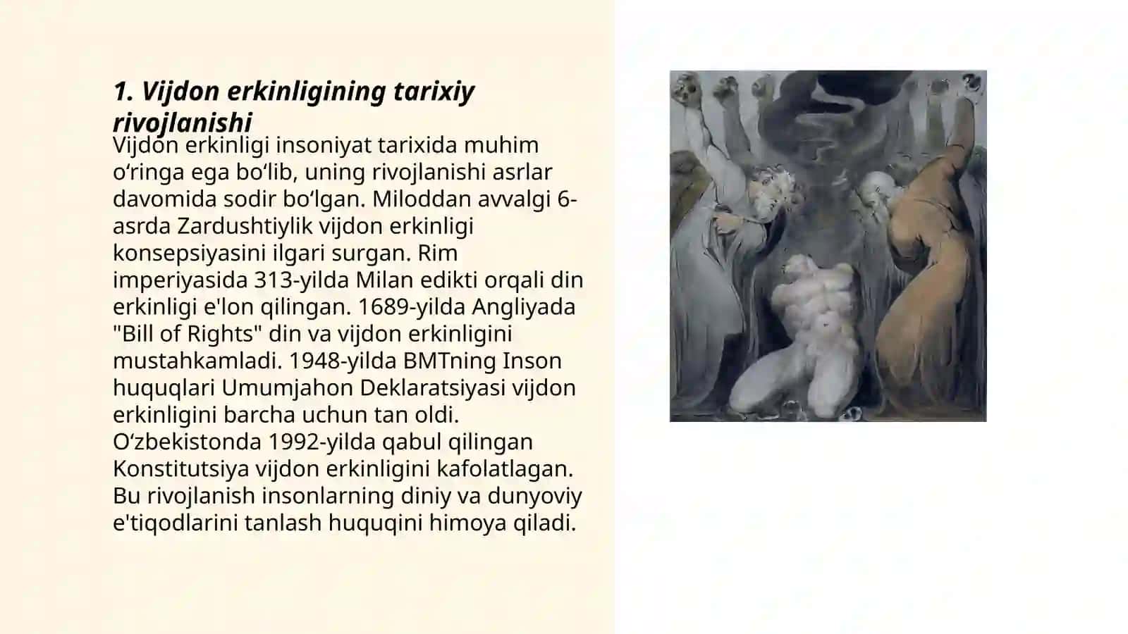 Vijdon va e'tiqod erkinligi 3