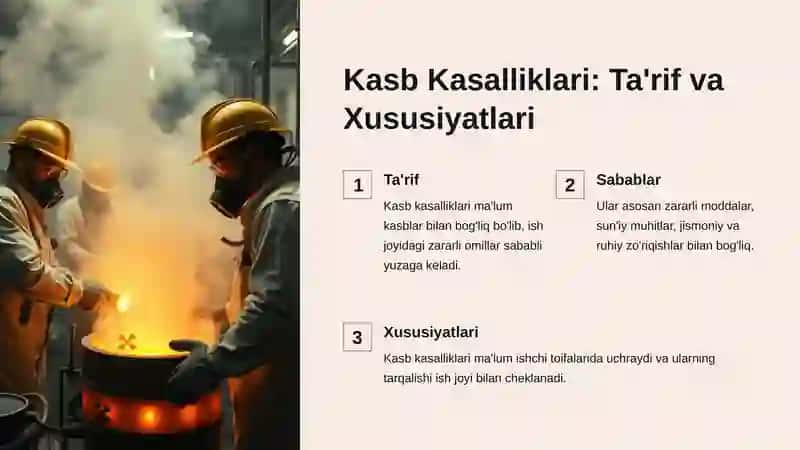 Biogen Elementlar va Endogen/Kasb Kasalliklari 3