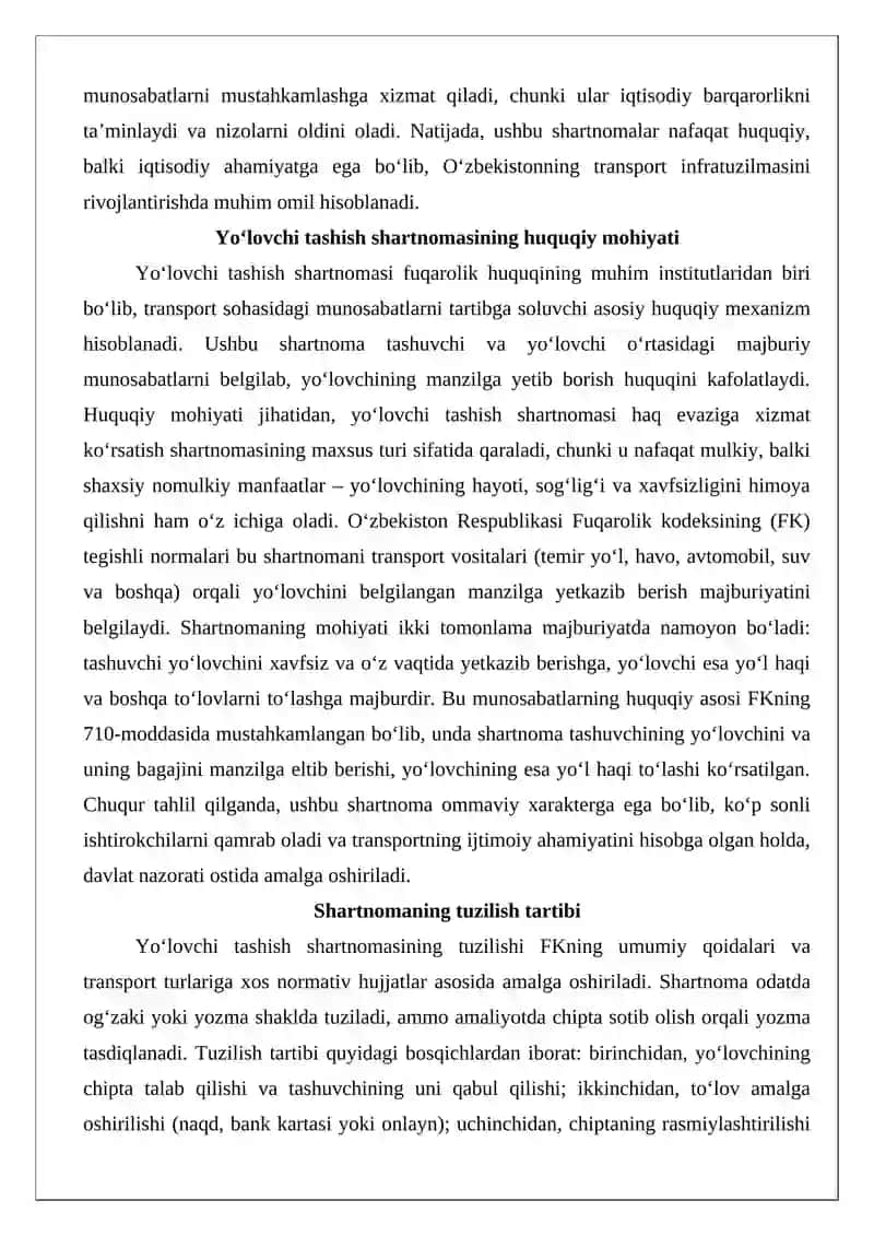 Yo‘lovchi, bagaj va yuk tashish 3