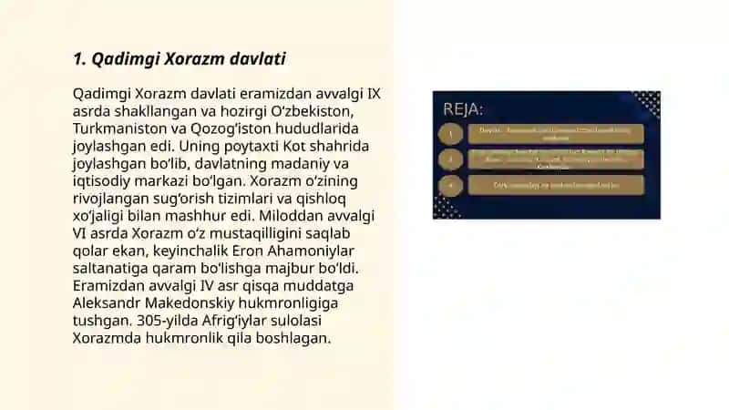Qadimgi Xorazm davlati 3