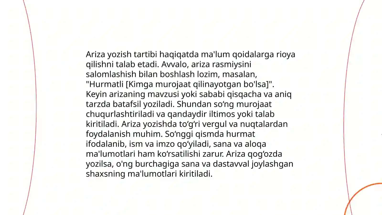 Davlat Tilida Ish Yuritish Fanidan Taqdimot Ishi 3