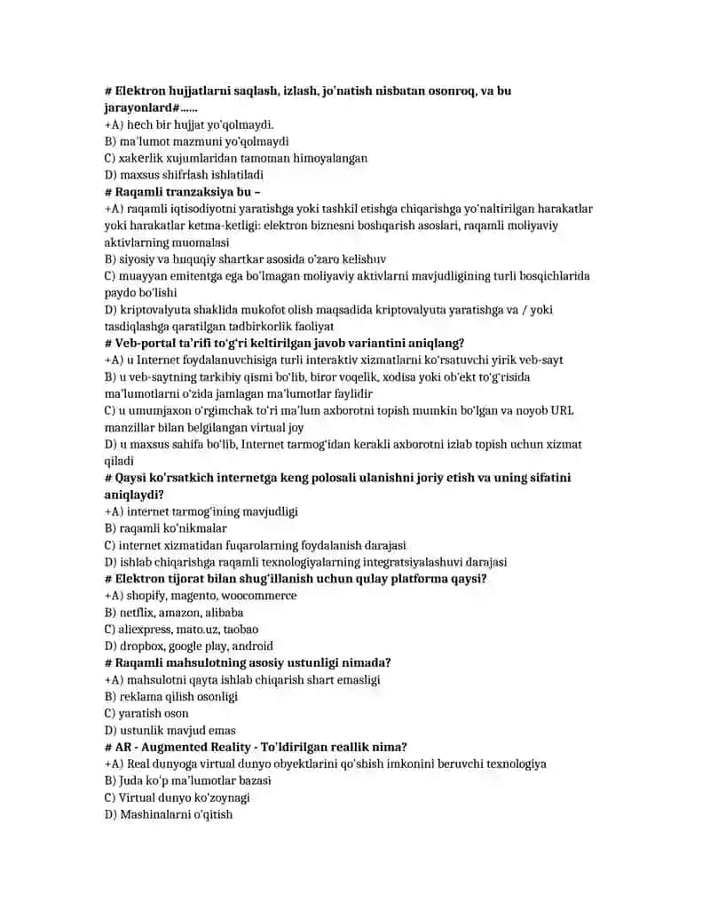 RAQAMLI IQTISODIYOT 3