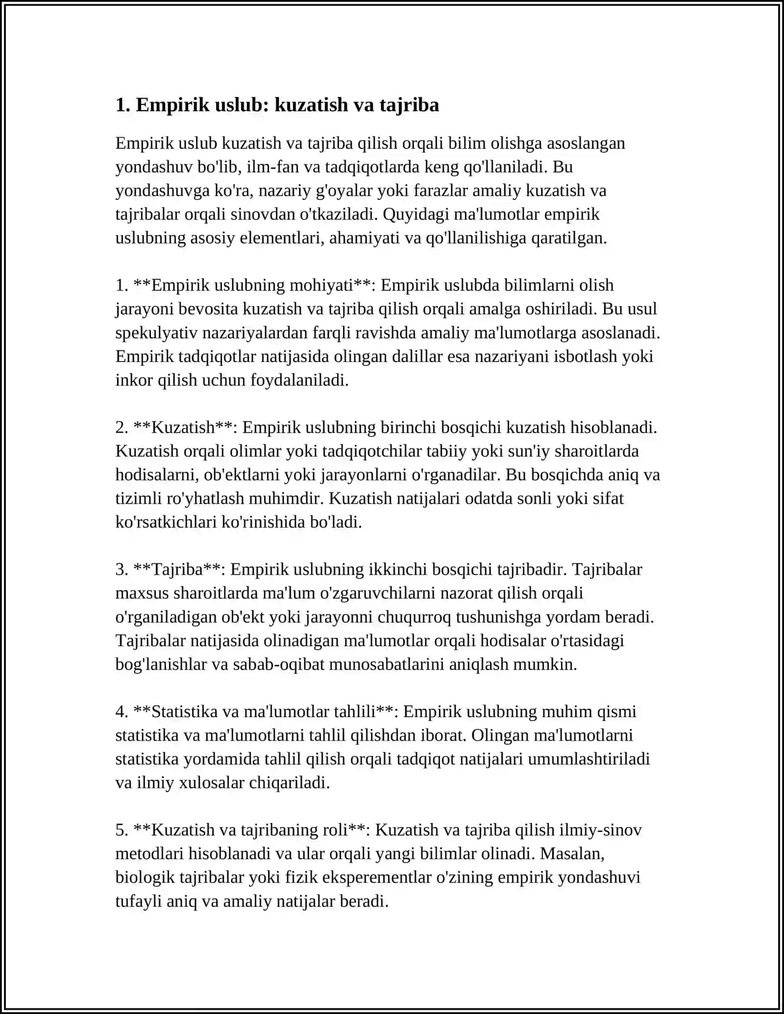 ILMIY USLUB TURLARI VA XUSUSIYATLARI 3