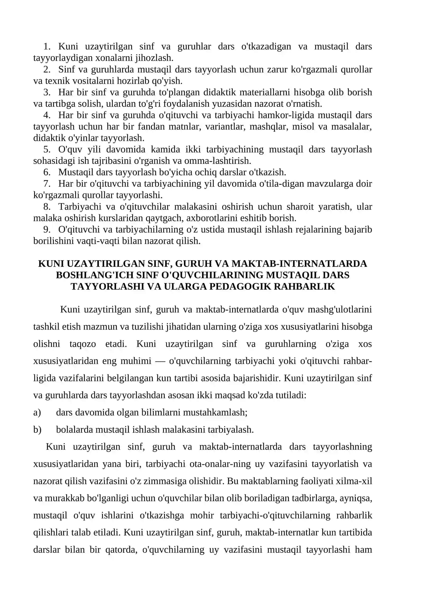 Sinf va guruhlar ishiga pedagogik rahbarlik qilish 3