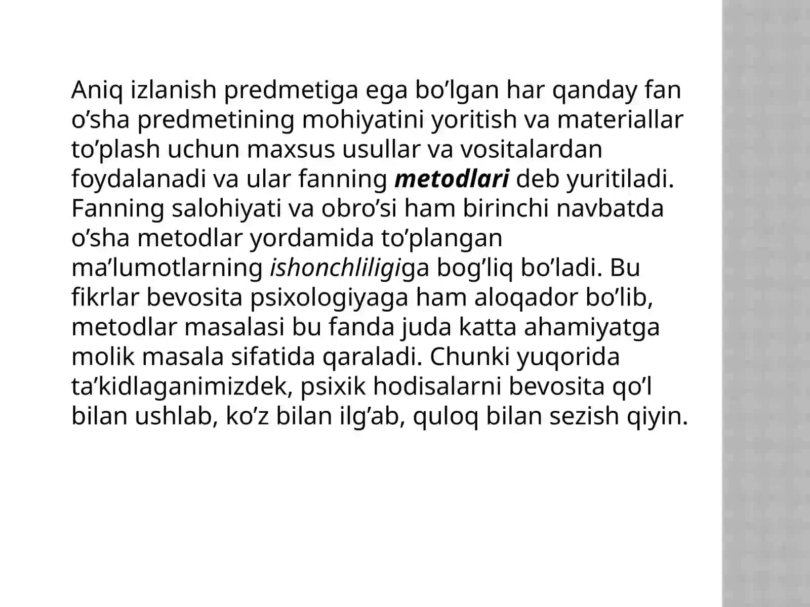 Kasbiy psixologiyaning asosiy metodlari 3