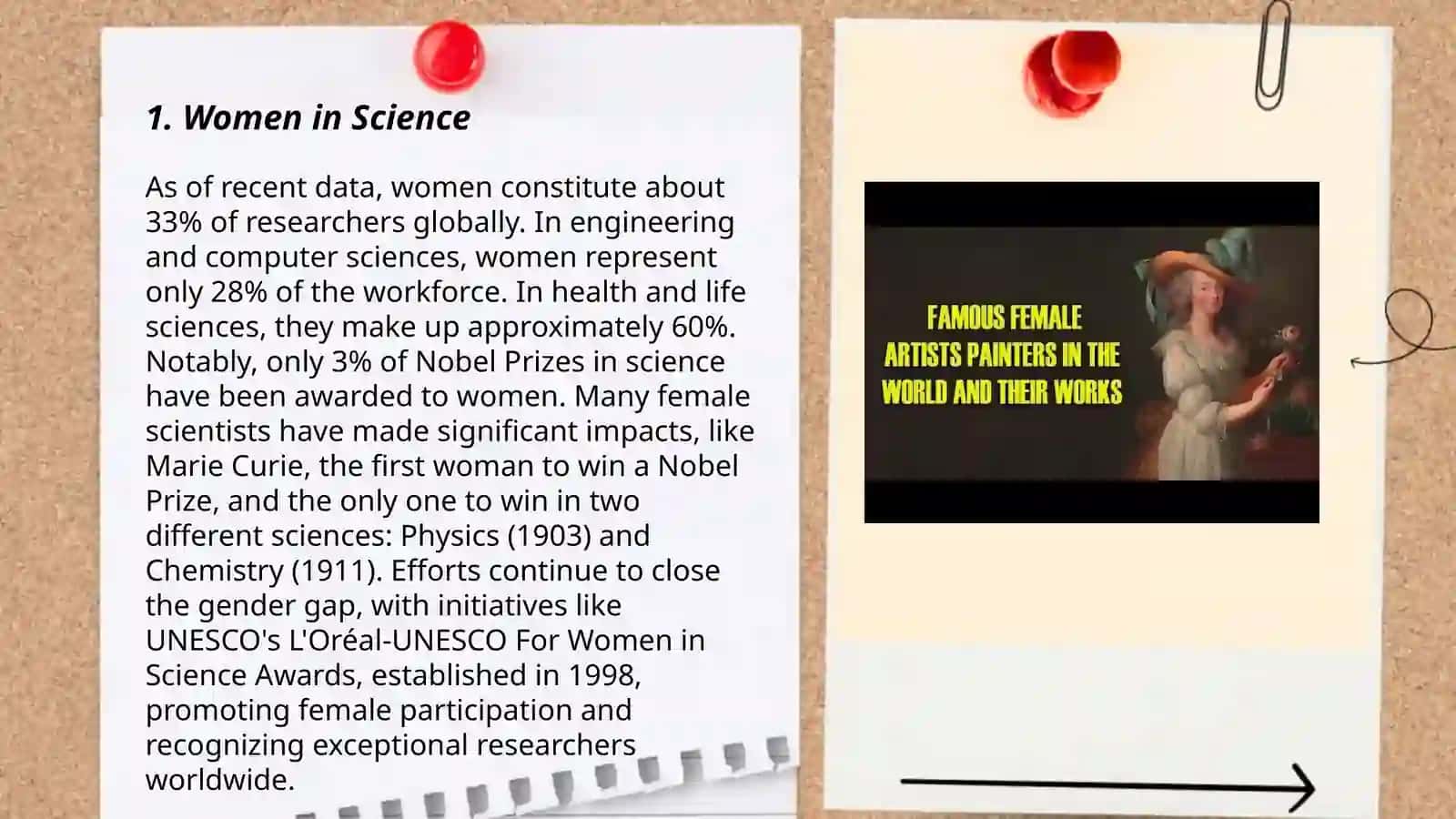 Famous female in the world 3