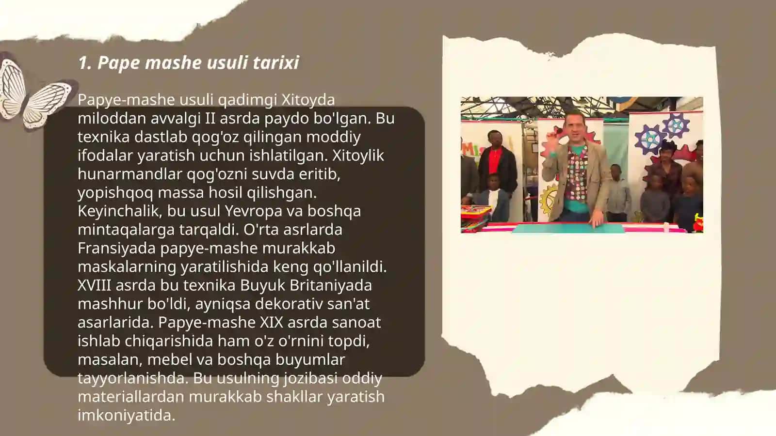 Pape mashe usuli 3