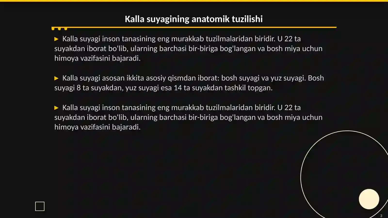 Kalla suyagining tuzulishi 3
