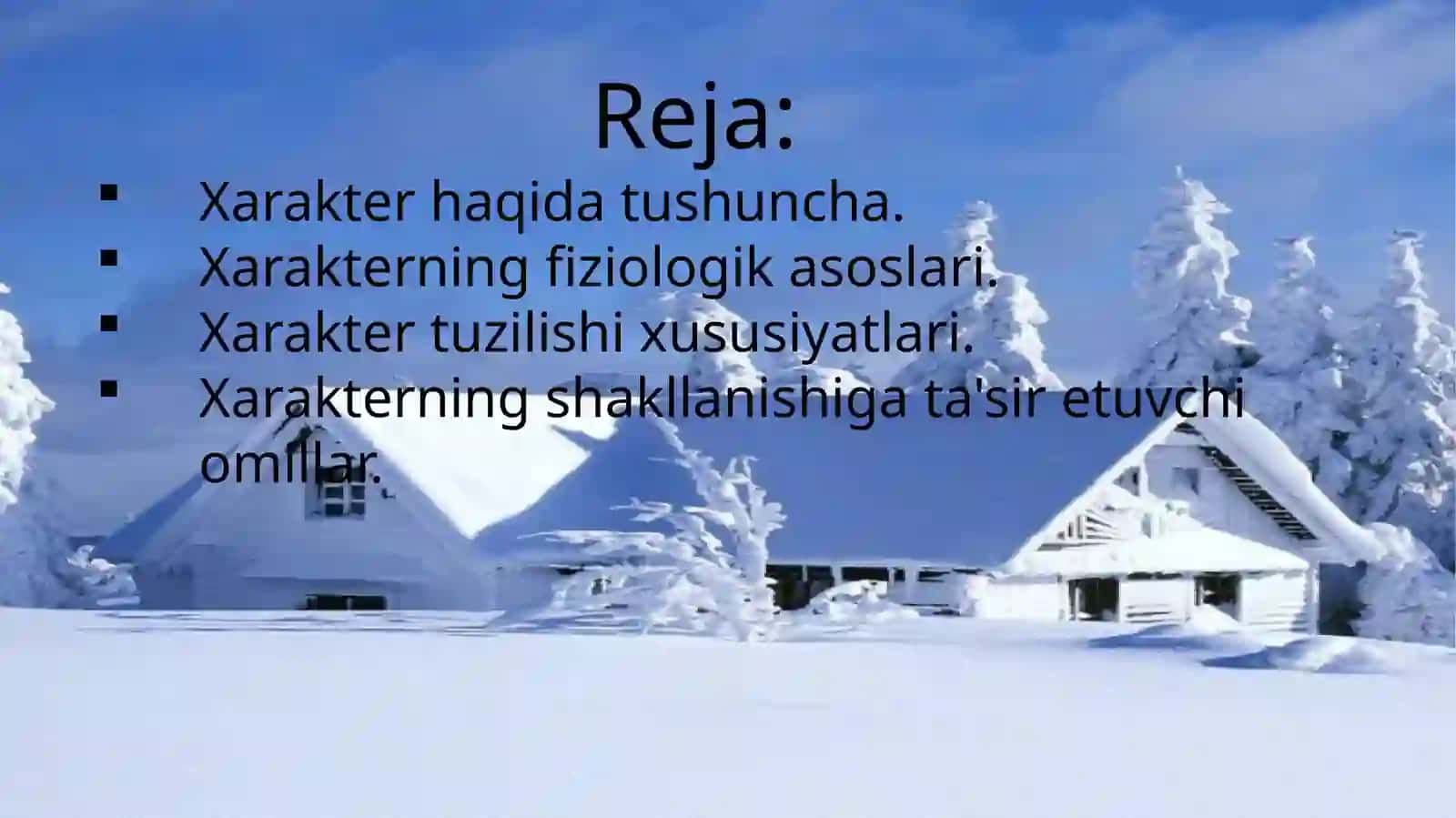 Xarakter haqida tushuncha 3