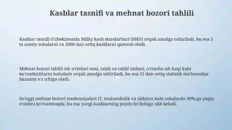 Kasb tanlashda Kumaklashish 3