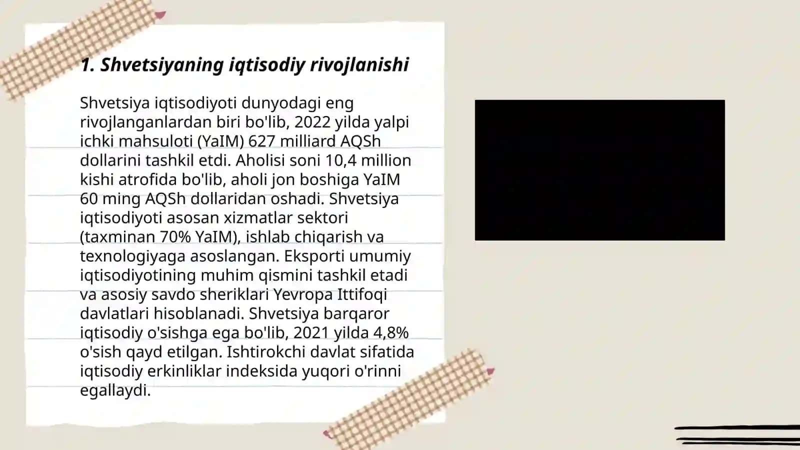 Shvetsiyaning sivot tahlili 3