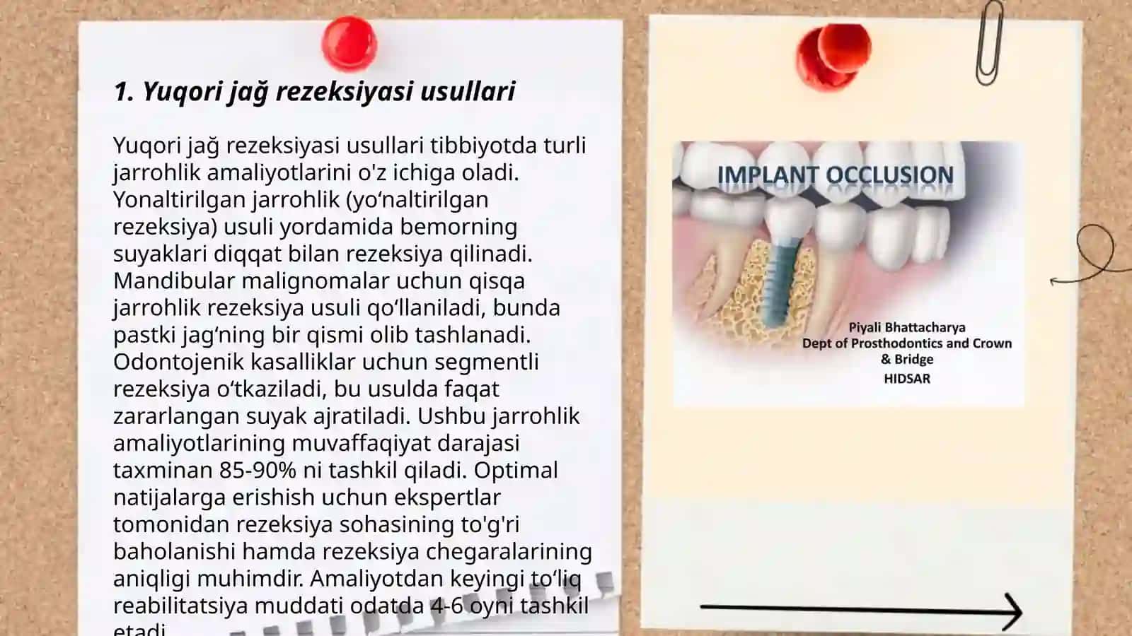 Yuqori va pastki jağlar rezeksiyasi 3
