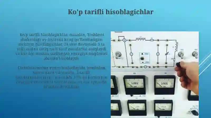 Elektr energiyasi hisoblagichlarning turlari 3