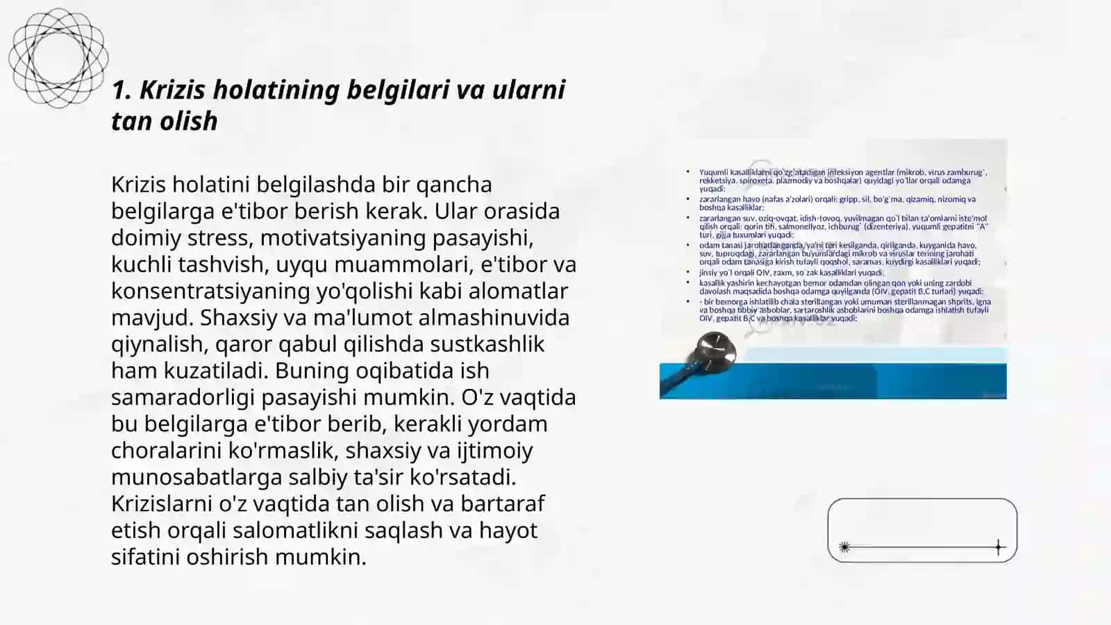 Krizis holatdagi bemorlarga maslahat berish 3