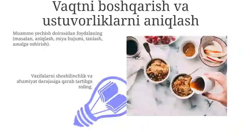 Samarali Yechimlarni Yaratish 3