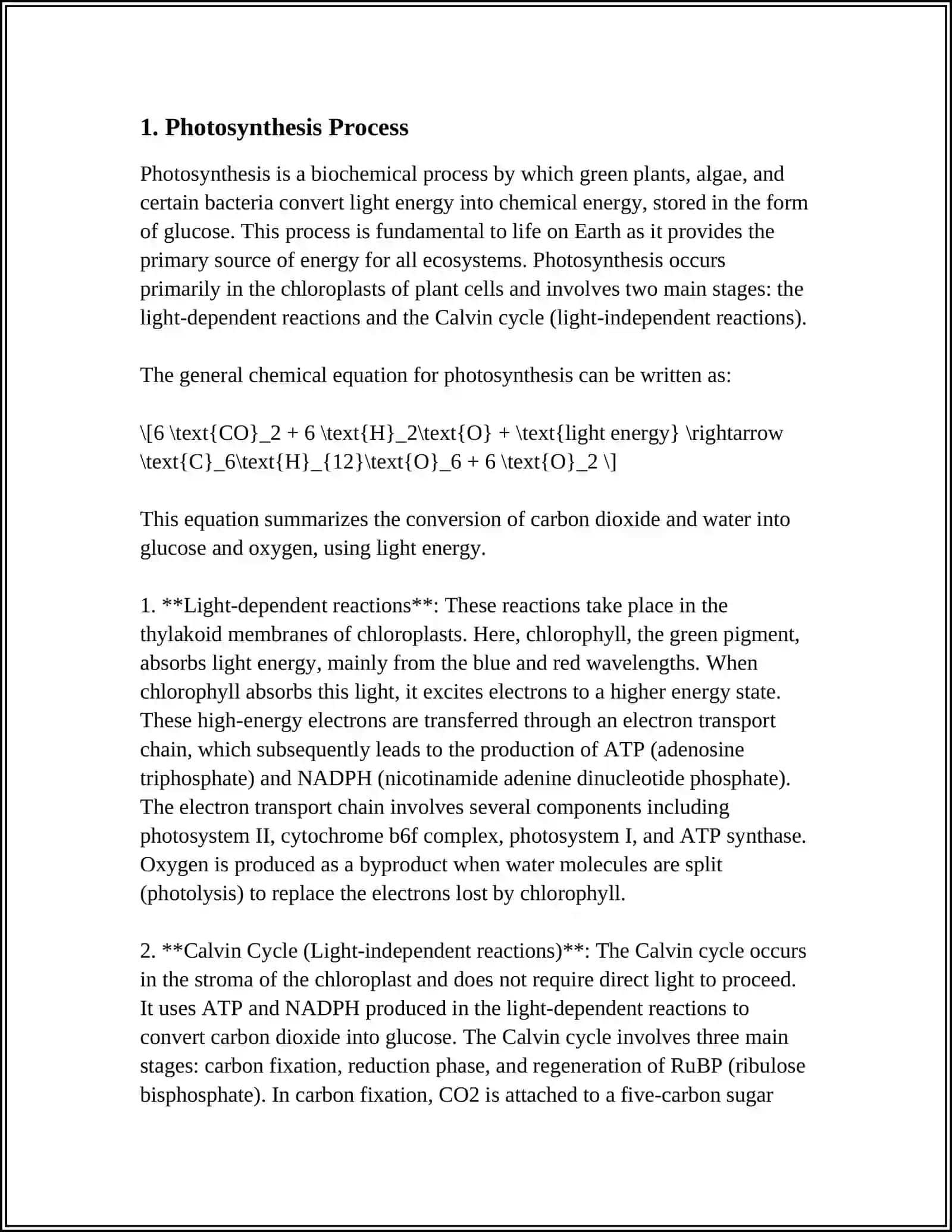 PLANT FORMATION AND THEIR ENVIRONMENT 3