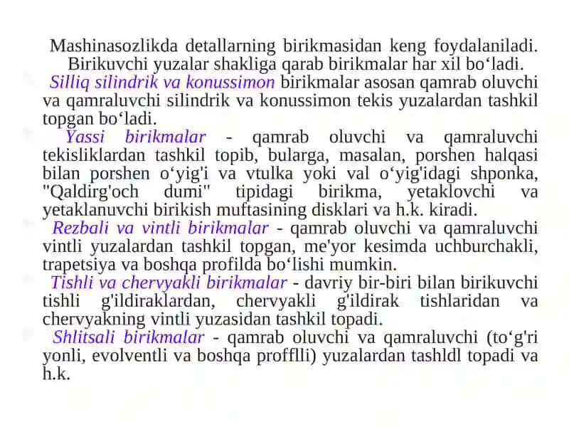 O‘zaroalmashunuvchanlik va uning turlari 3