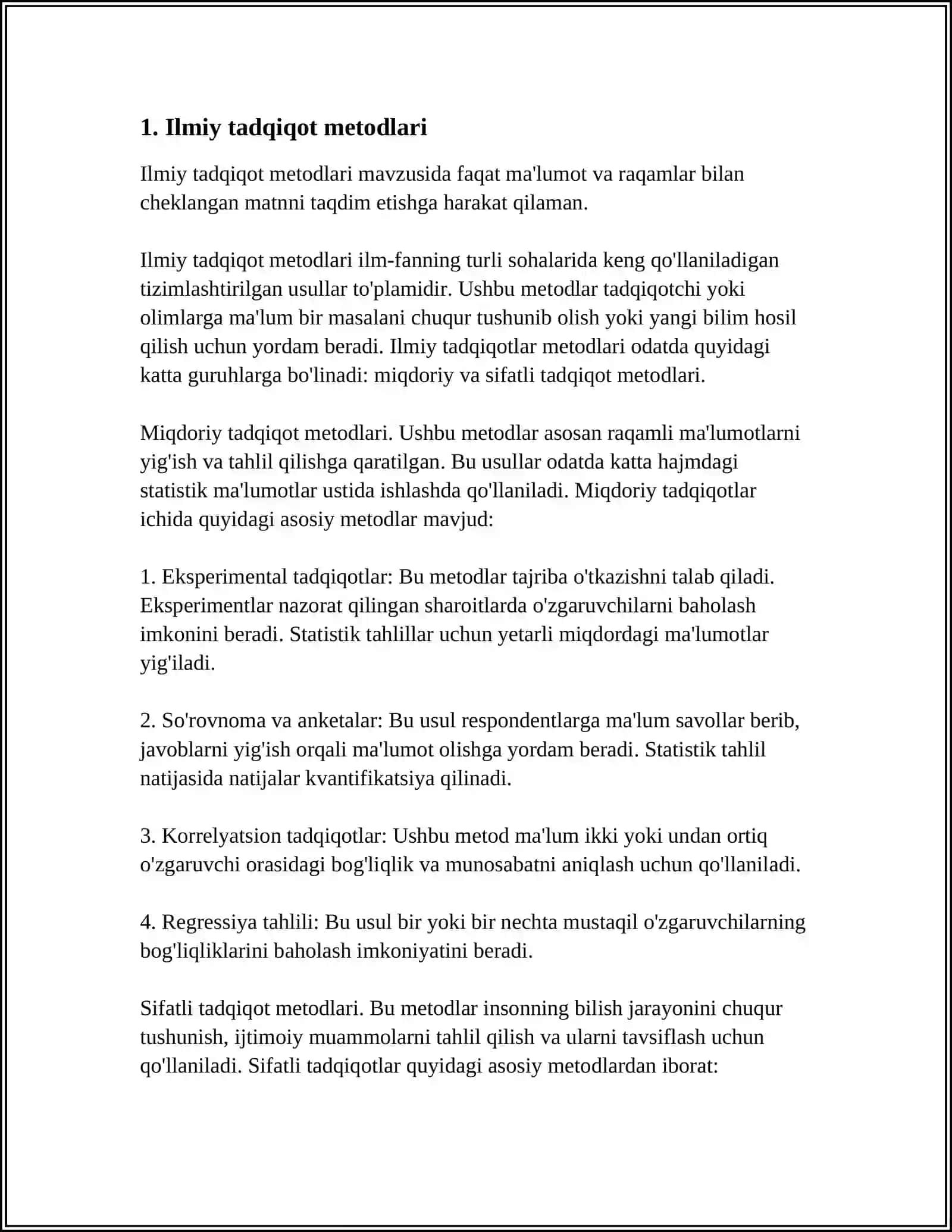 DASTLABKI ILMIY TADQIQOT YOZISH 3