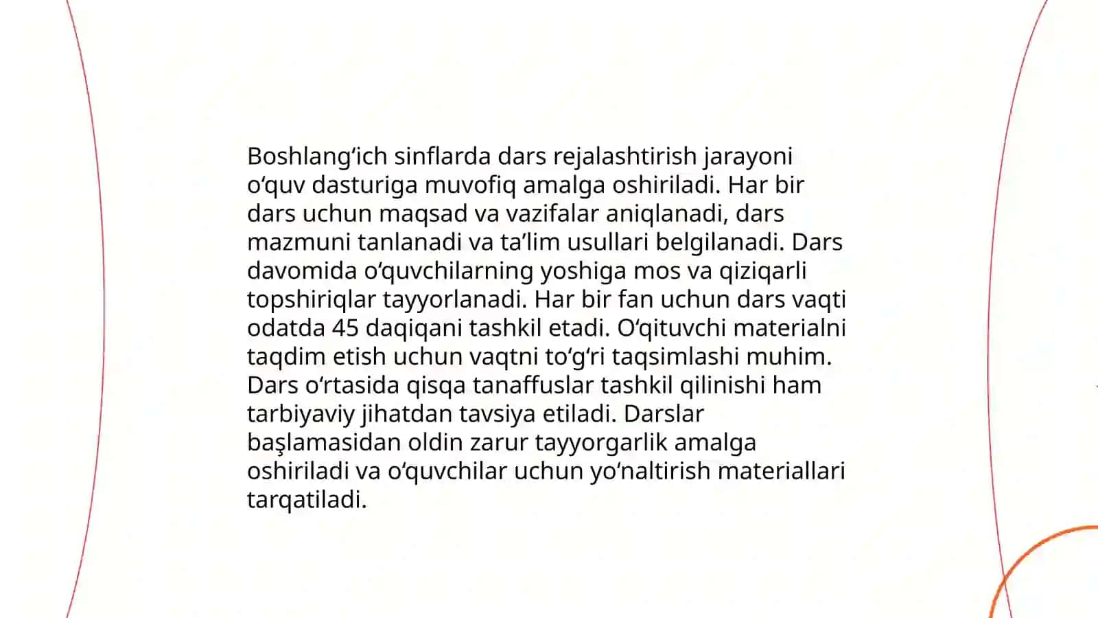 Boshlang‘ich sinflarda dars rejalashtirish 3