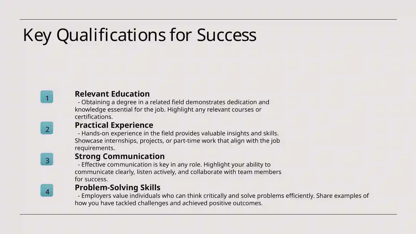 Why Hire Me? 3