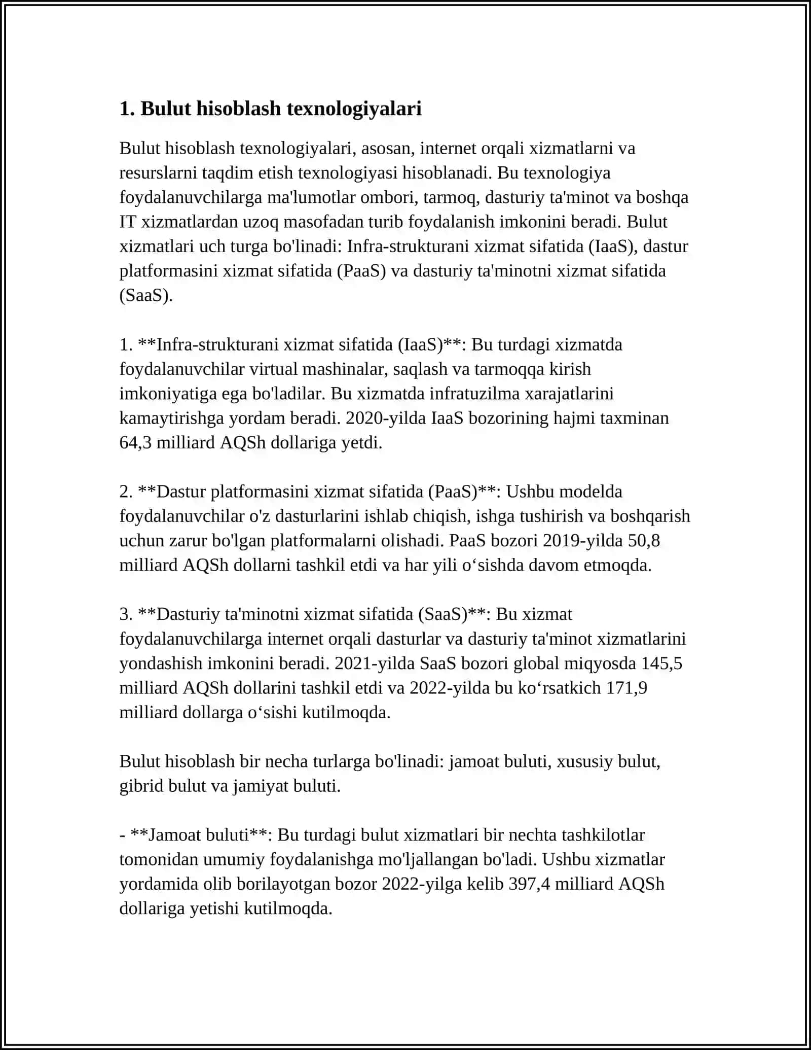 Bulut hisoblash texnologiyalari 3