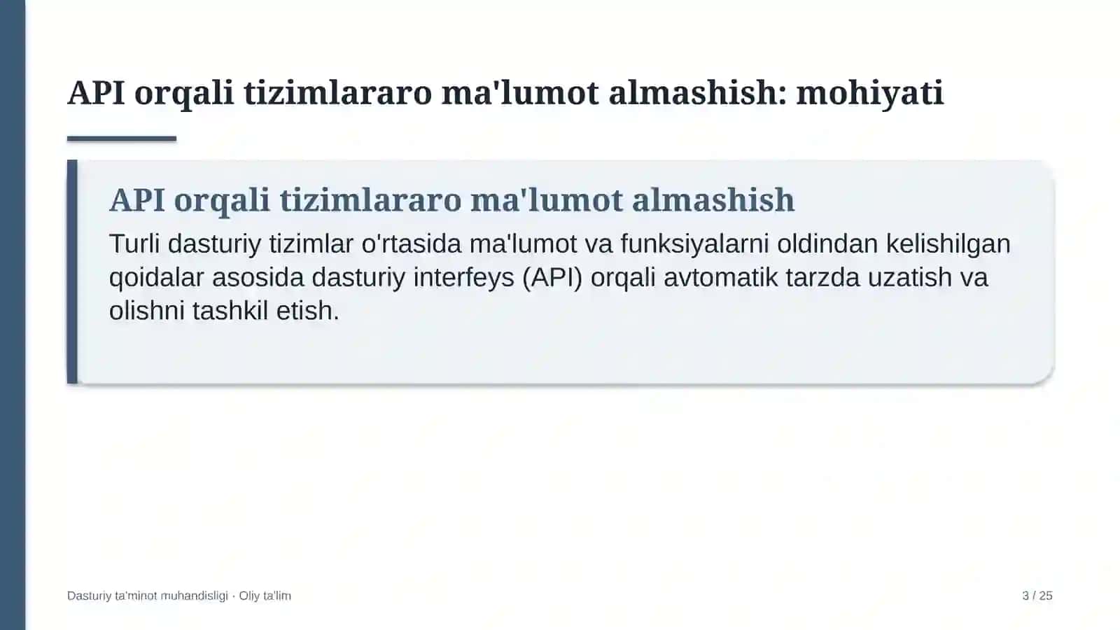 moda sanoatida api orqali tizimlararo ma'lumot almashish 8055 3